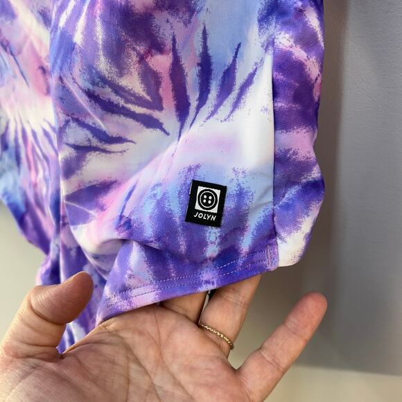 NWT Jolyn Surf Swimsuit One Piece Long Sleeve Paloma Purple Revolve Medium - Picture 6 of 7